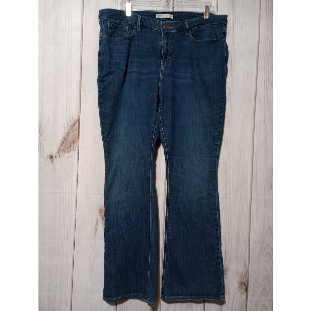 Levi's Jeans Ladies 18 Mid Rise Bootcut Soft Medium‎ Was